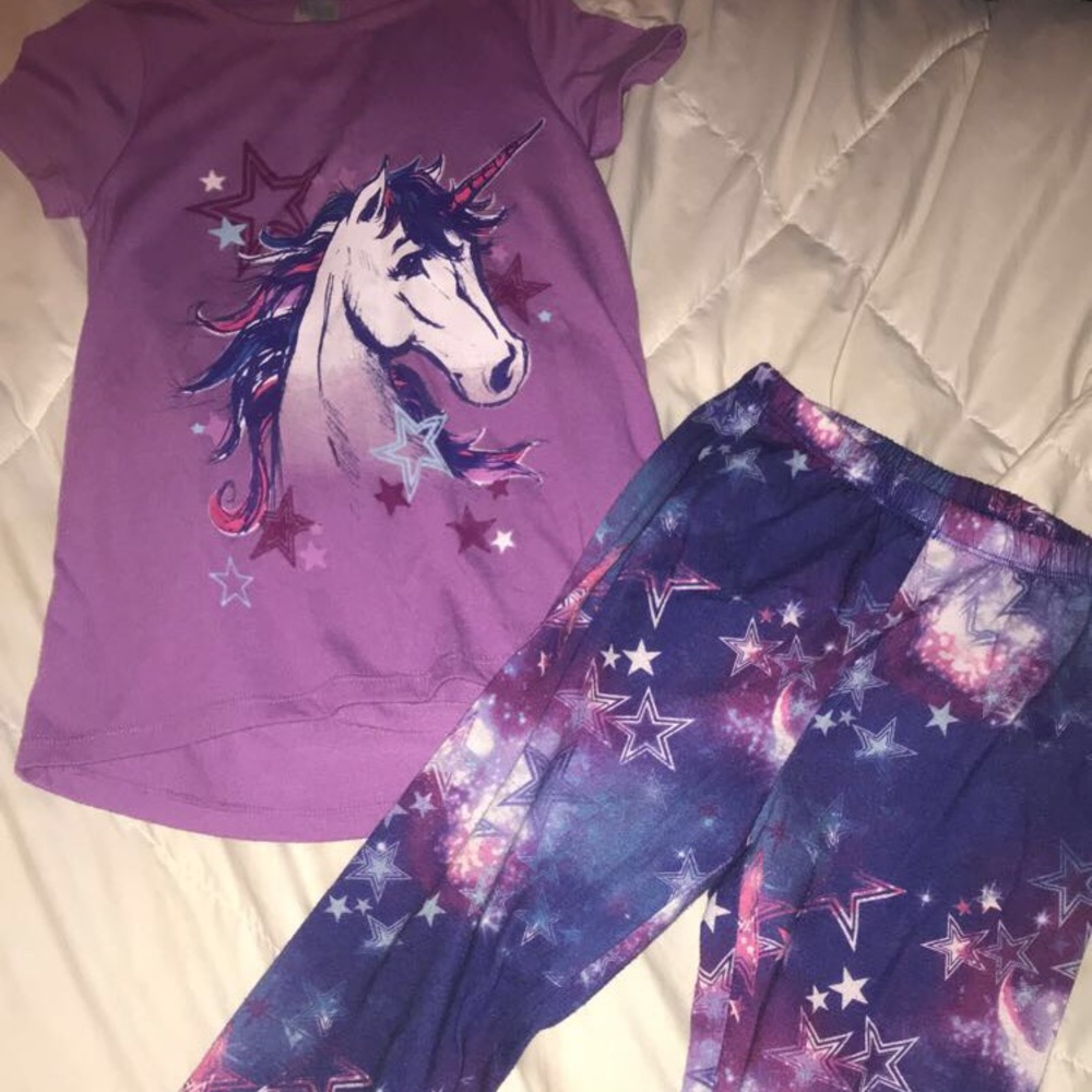 Girls Unicorn Pajamas